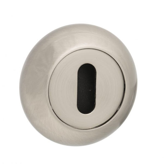 Mediterranean Round Escutcheons - Satin Nickel