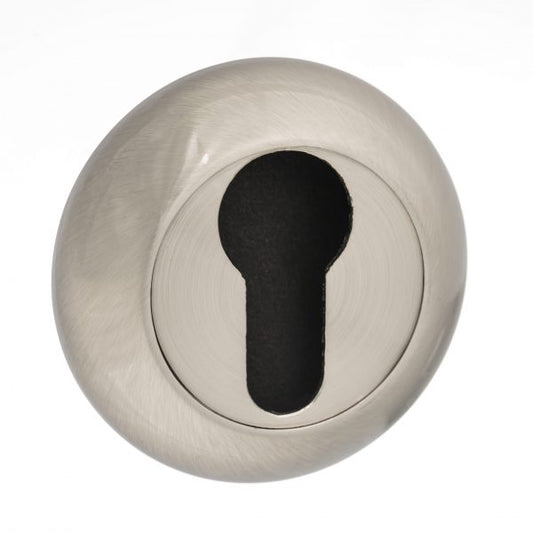 Mediterranean Round Escutcheons - Satin Nickel