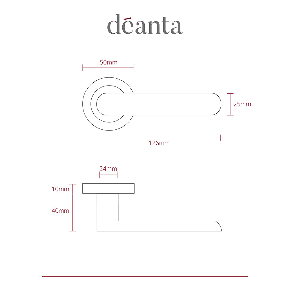 Parga Handle Chrome Polish Finish