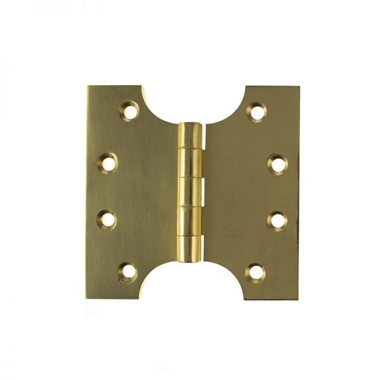 Parliament Hinge - Pack of two - Polished Brass