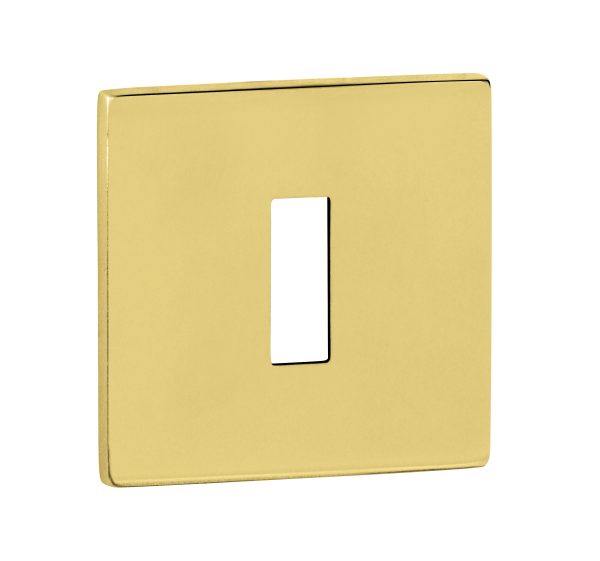 Tupai Exclusivo 5S Line Key Escutcheon - Polished Brass