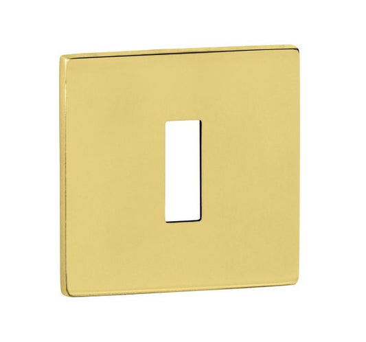 Tupai Exclusivo 5S Line Key Escutcheon - Polished Brass