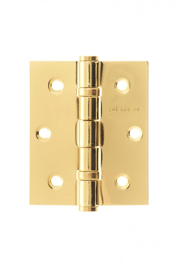 Ball Bearing Hinges – Pack of two - Polished Brass
