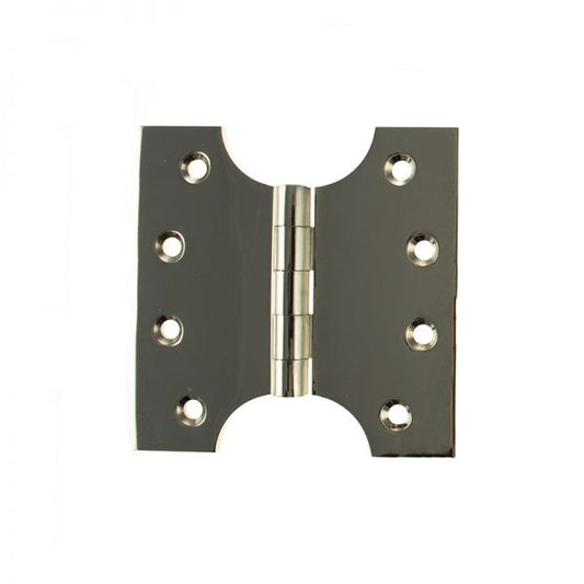 Parliament Hinge - Pack of two - Polished Nickel
