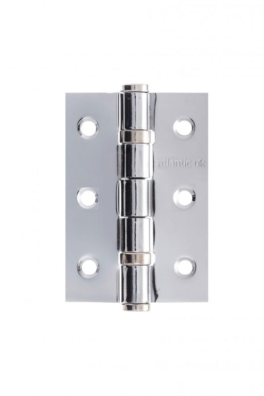Atlantic CE Fire Rated Grade 7 Ball Bearing Hinges - Polished Stainless Steel