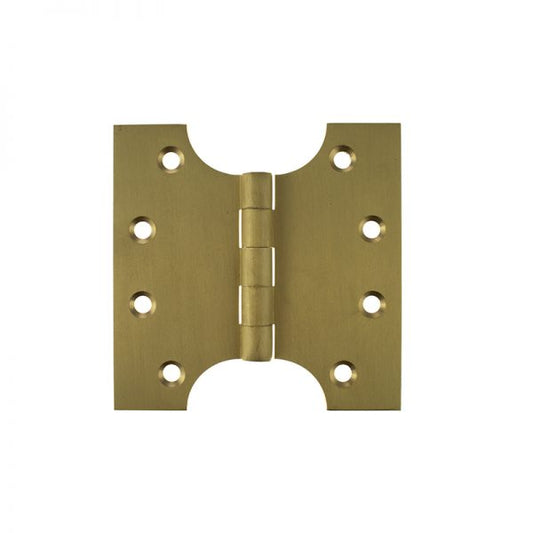 Parliament Hinge - Pack of two - Satin Brass