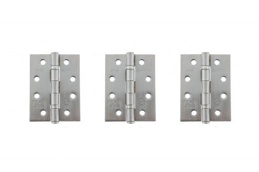Atlantic Ball Bearing Hinges Set of 3 - Satin Chrome