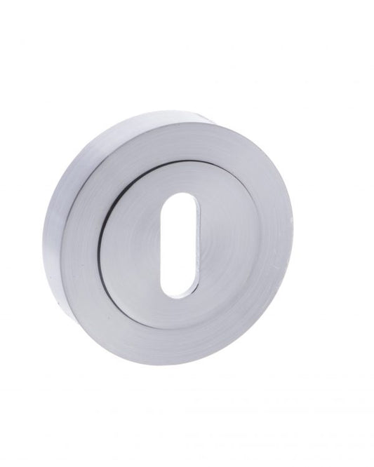 Status Round Escutcheons - Satin Chrome