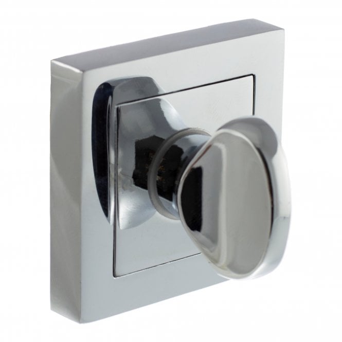 Kansas Polished Chrome - Handle Pack - Bathroom Lock