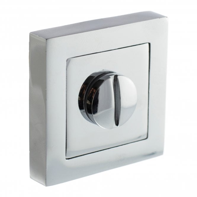 Kansas Polished Chrome - Handle Pack - Bathroom Lock