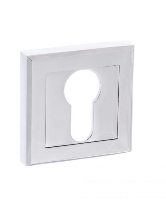 Status Square Escutcheons - Polished Chrome