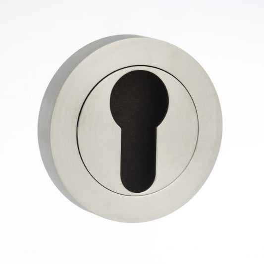 Status Round Escutcheons - Satin Chrome