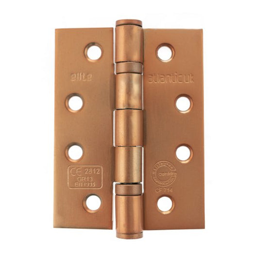 Ball Bearing Hinges - Pack of two - Urban Satin Copper (Fire Rated)