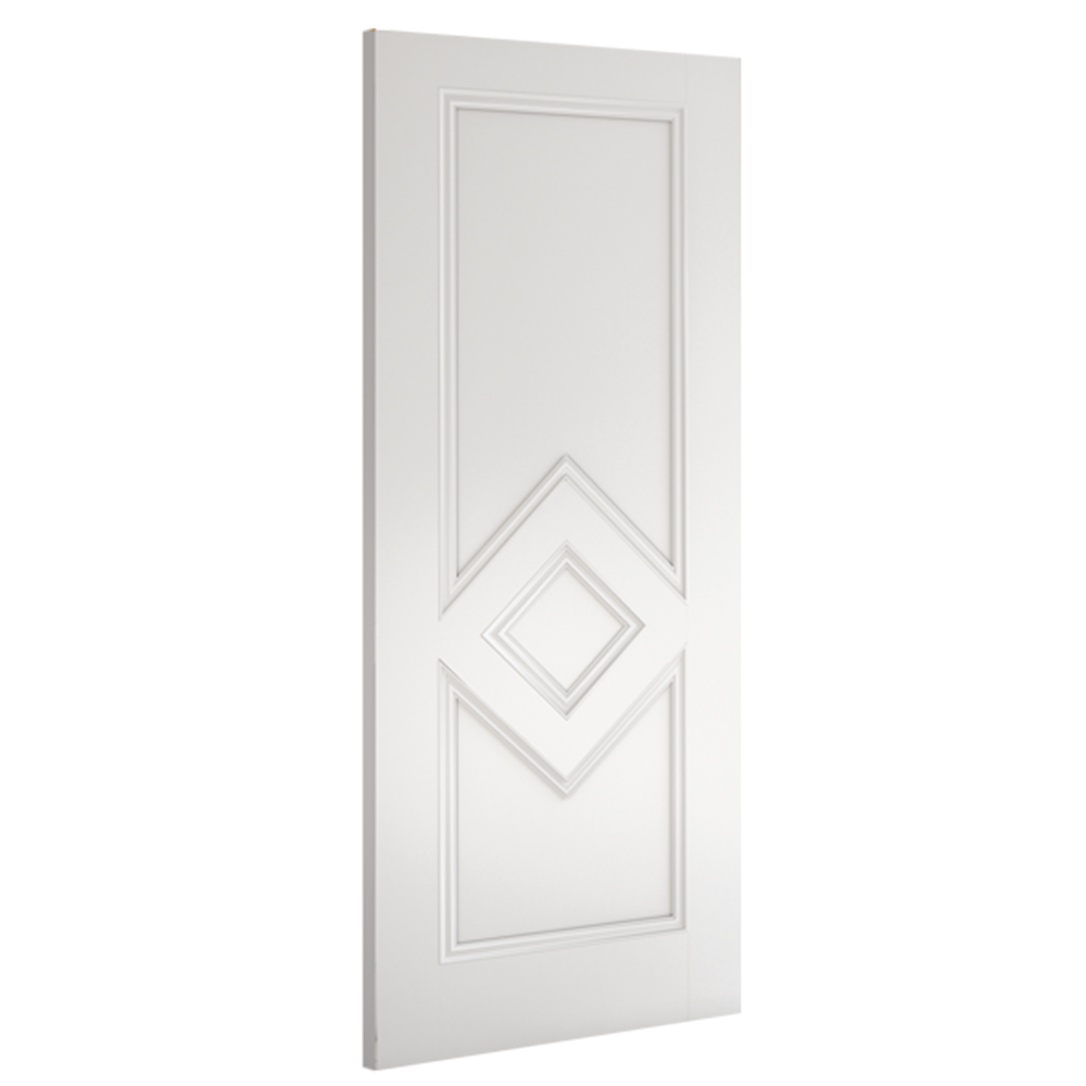 Ascot White Primed Doors