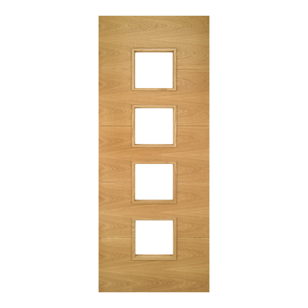 Augusta Glazed Pre-finished Oak Doors