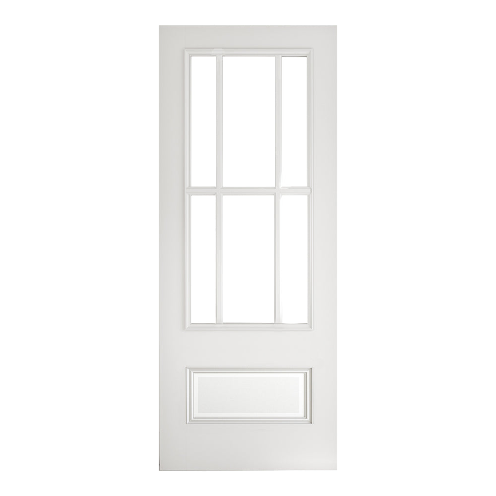 Canterbury Glazed White Primed Doors