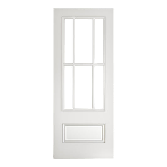 Canterbury Glazed White Primed Doors