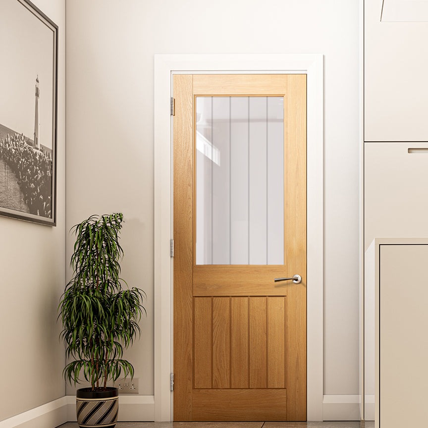 Ely Glazed (1L Half) Unfinished Oak