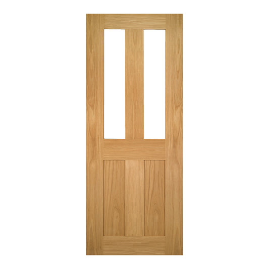 Eton Glazed Unfinished Oak Doors