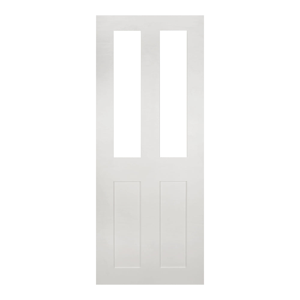 Eton Glazed White Primed Doors