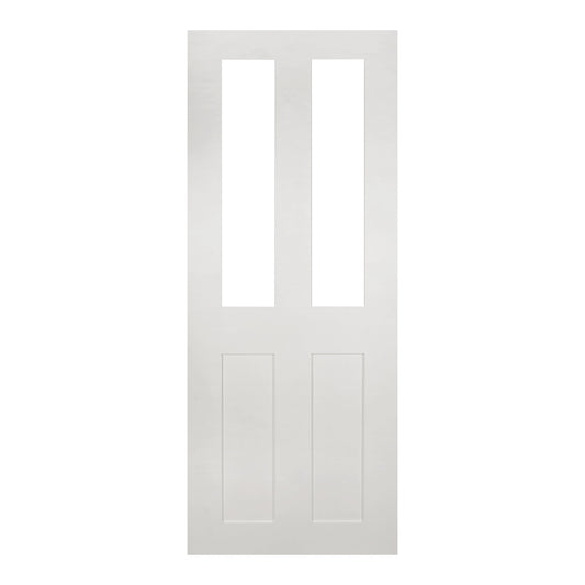 Eton Glazed White Primed Doors
