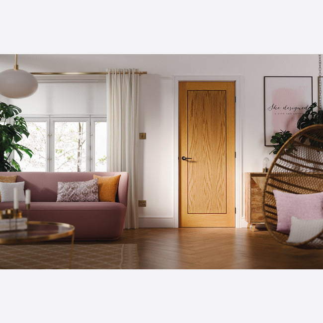 Inlay 1P Pre-finished Oak Doors
