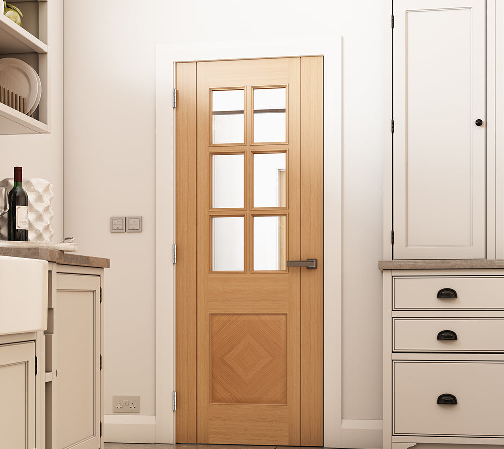 Kensington Glazed Pre-finished Oak