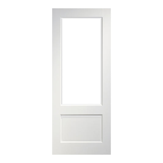 Madison Glazed White Primed Doors