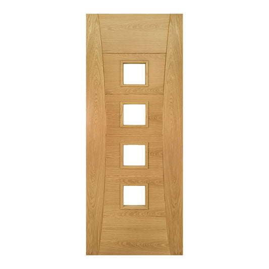 Pamplona Glazed Pre-finished Oak Doors