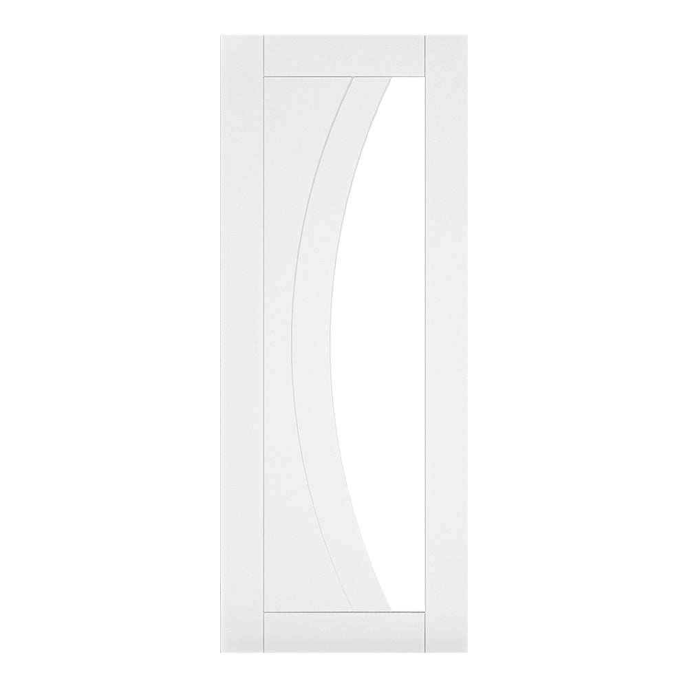 Ravello Glazed White Primed Doors