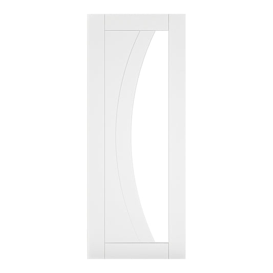 Ravello Glazed White Primed Doors