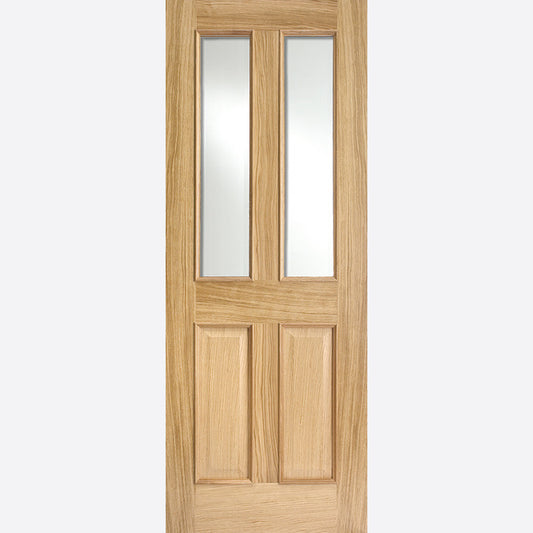 Richmond 2L RM2S Glazed Oak Doors