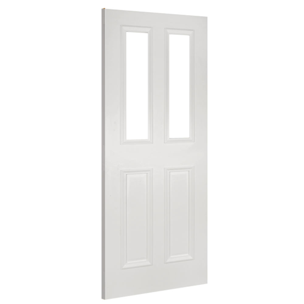 Rochester Glazed White Primed Doors