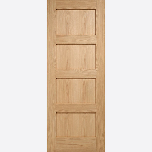 Shaker 4 Panel Pre-finished Oak Doors