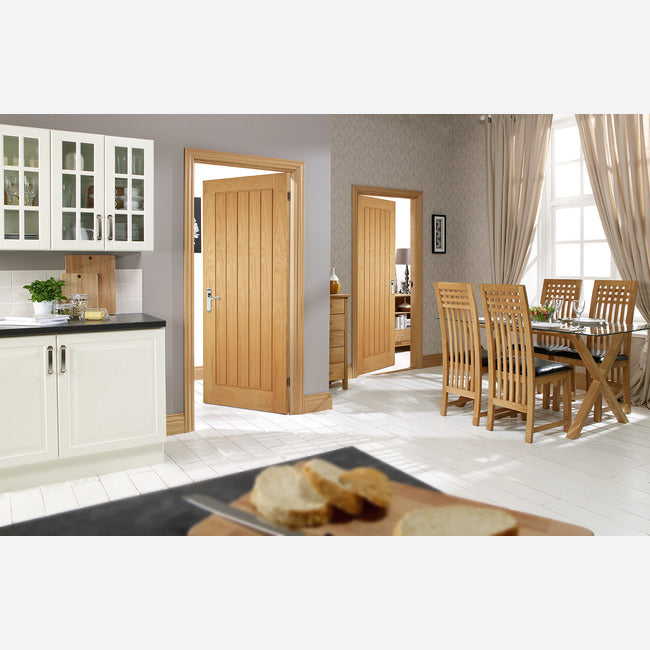 The Mexicano Unfinished Oak (LPD) Doors