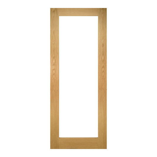 Walden Clear Glazed Unfinished Oak Doors